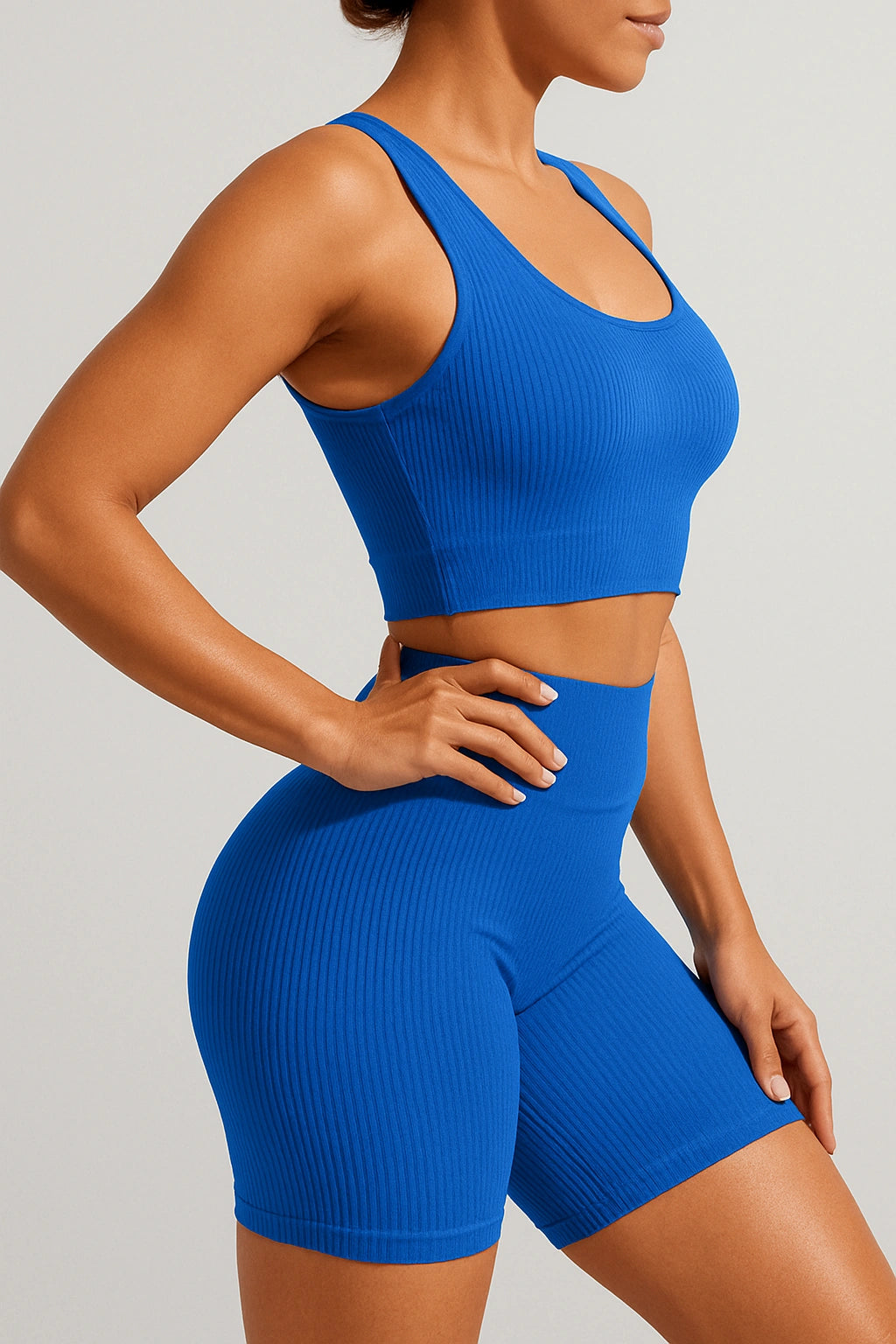 Conjunto Esportivo Feminino com Top e Short Academia