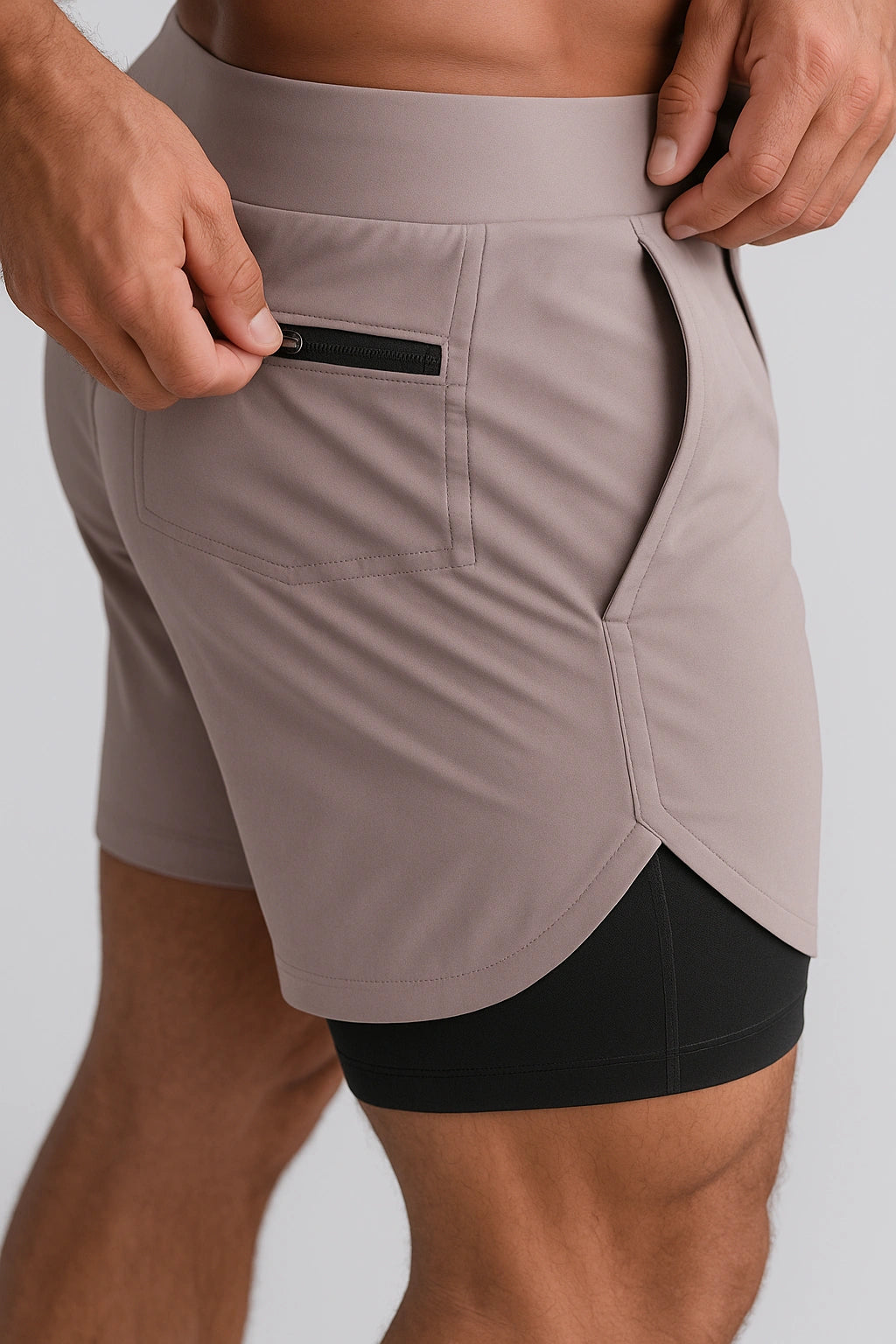 Short Esportivo Masculino de Academia Minimalista - Just Run