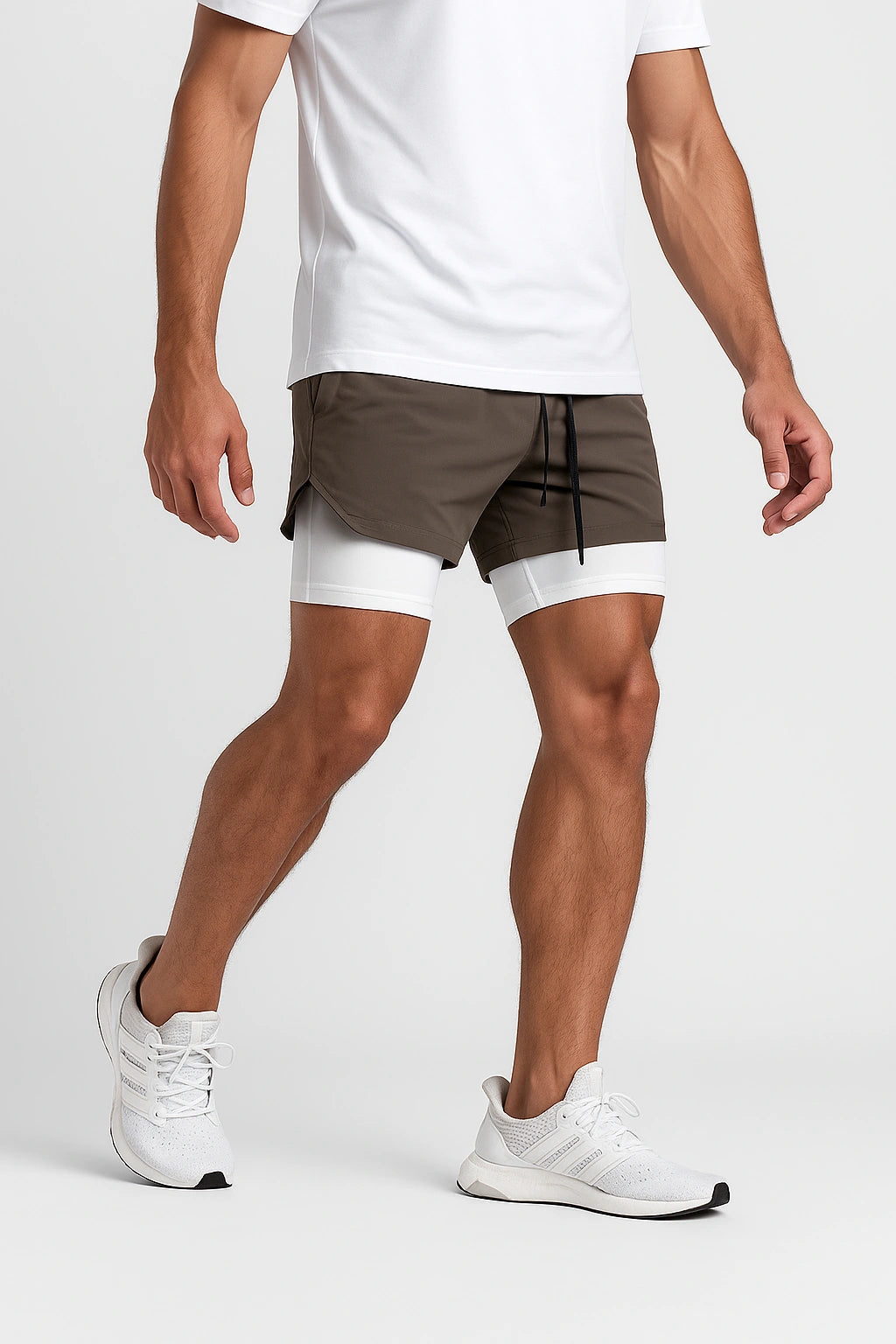Short Esportivo Masculino de Academia Minimalista - Just Run