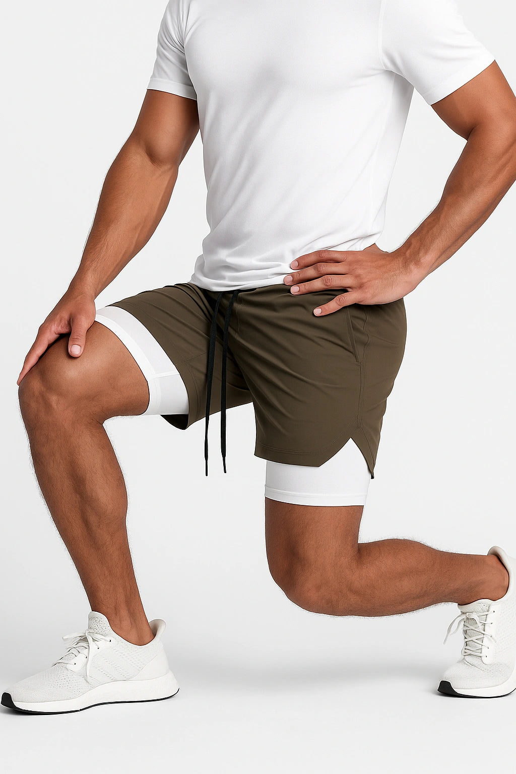 Short Esportivo Masculino de Academia Minimalista - Just Run