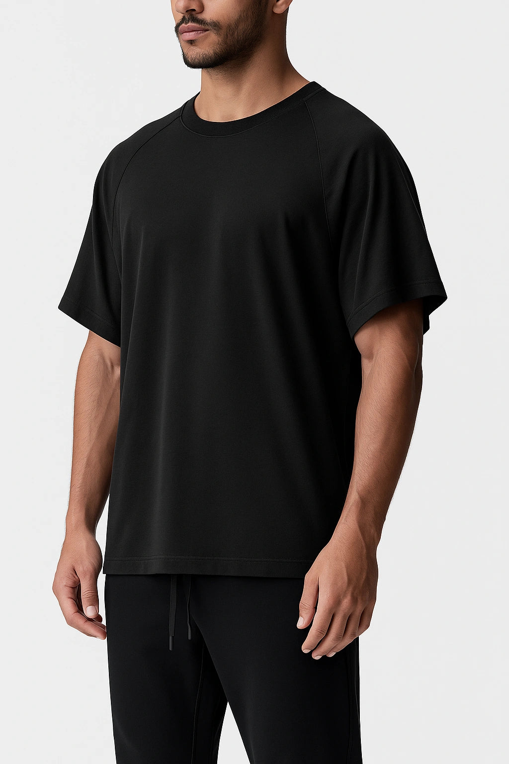 Camisa Esportiva Masculina Academia Oversized Respirável - ASRV