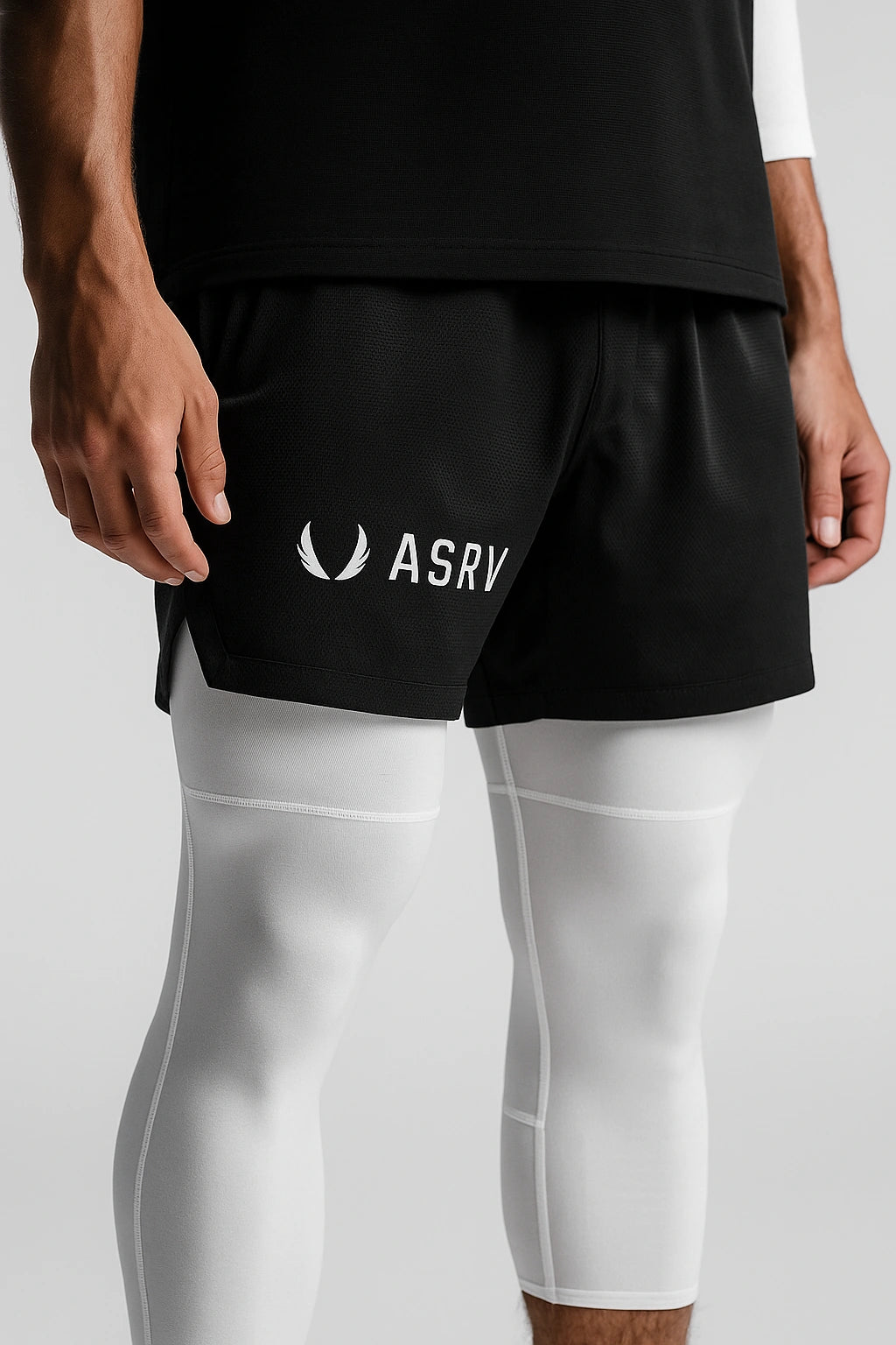 Short Inverno de Academia Esportivo Masculino 3 em 1