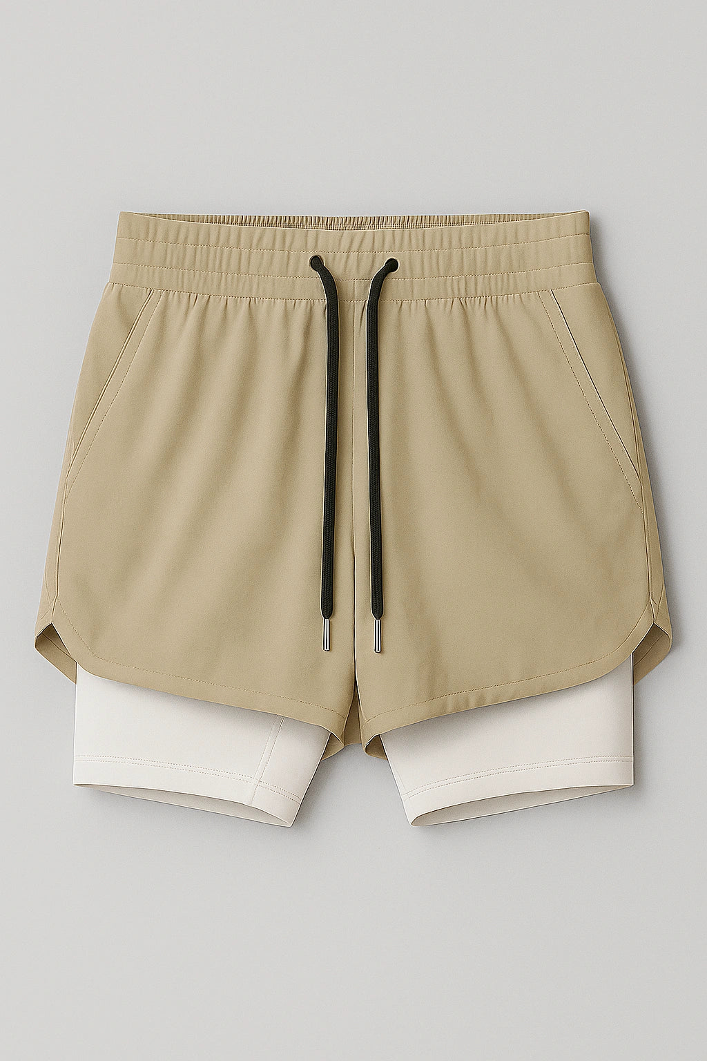 Short Esportivo de Academia Masculino Minimalista Premium 2 em 1 Tauranga