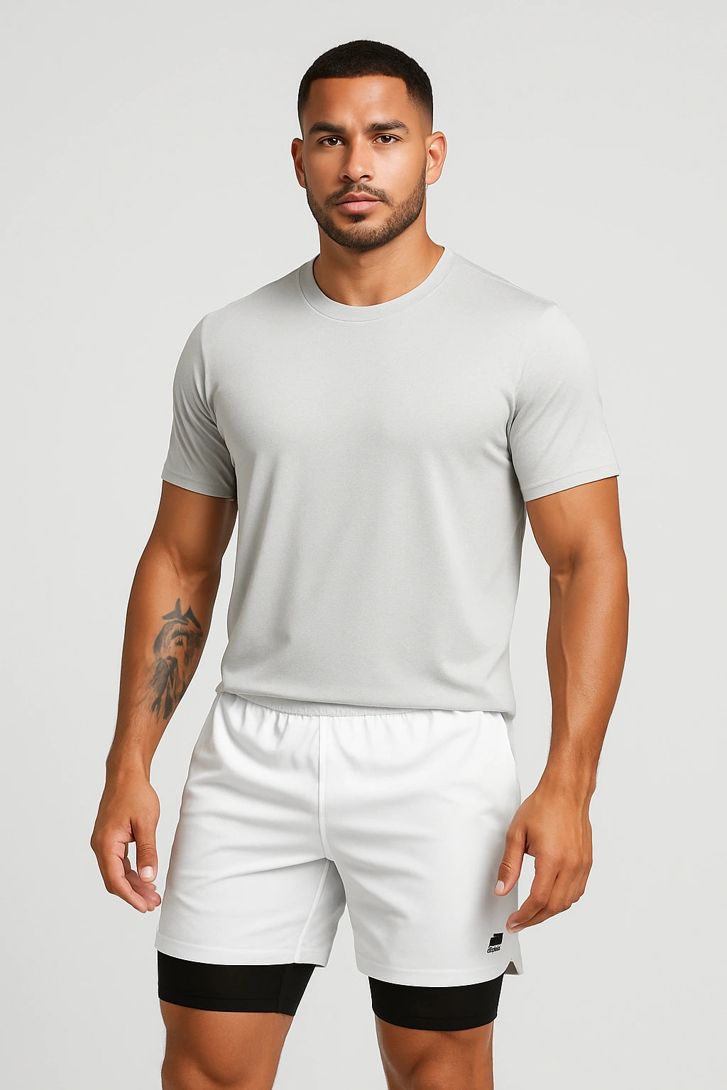 Short Esportivo de Academia Masculino com Bolso Interno - Street Dry 2 em 1