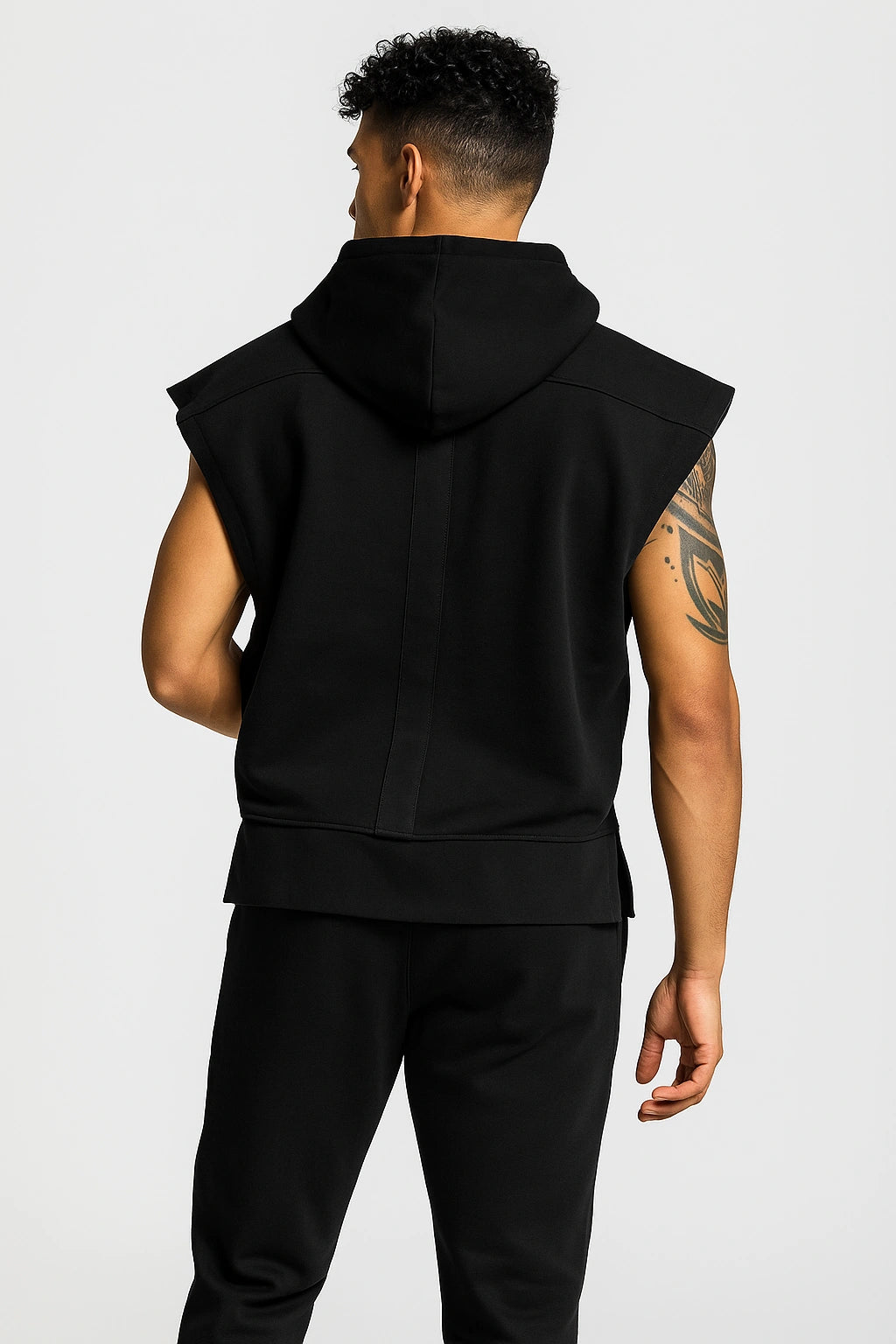 Camiseta de colete com Capuz Academia Premium 2 em 1 - ASRV