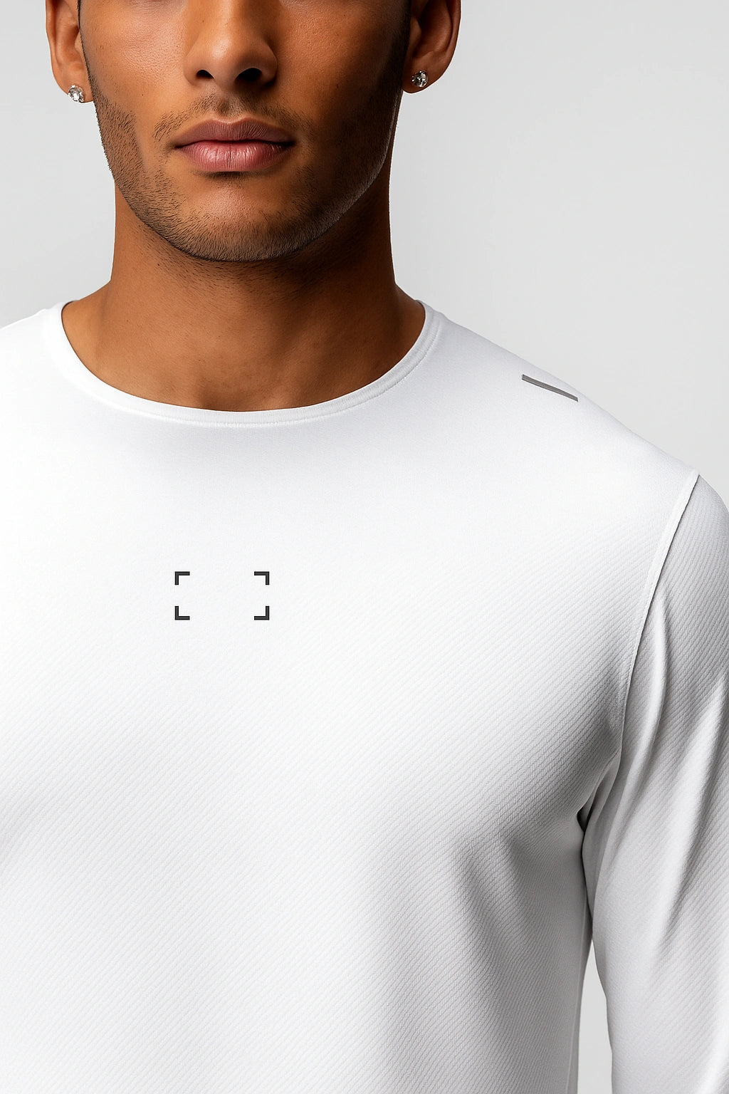Camisa Esportiva Masculina Fitness Manga Longa