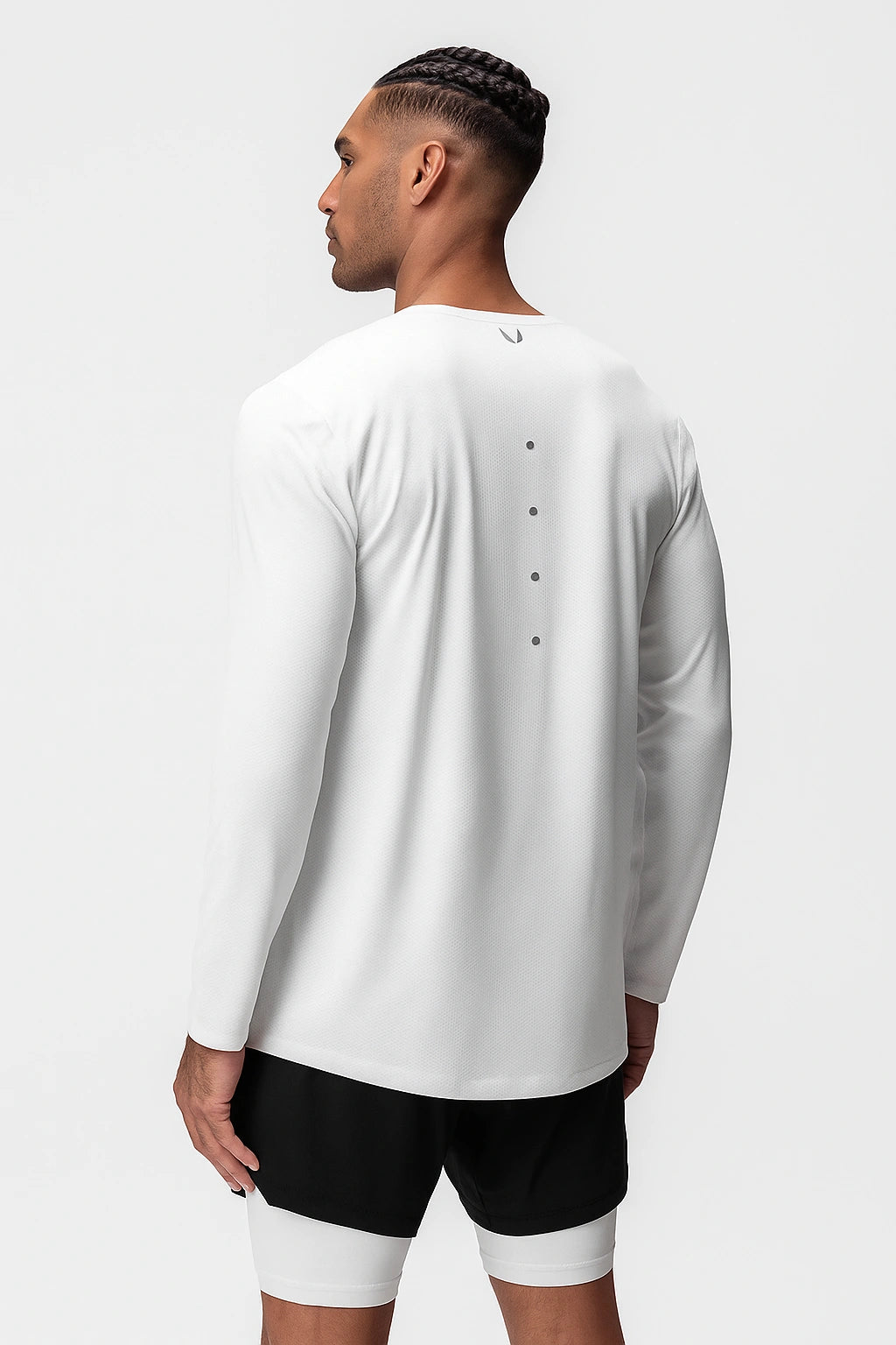 Camisa Esportiva Masculina Fitness Manga Longa