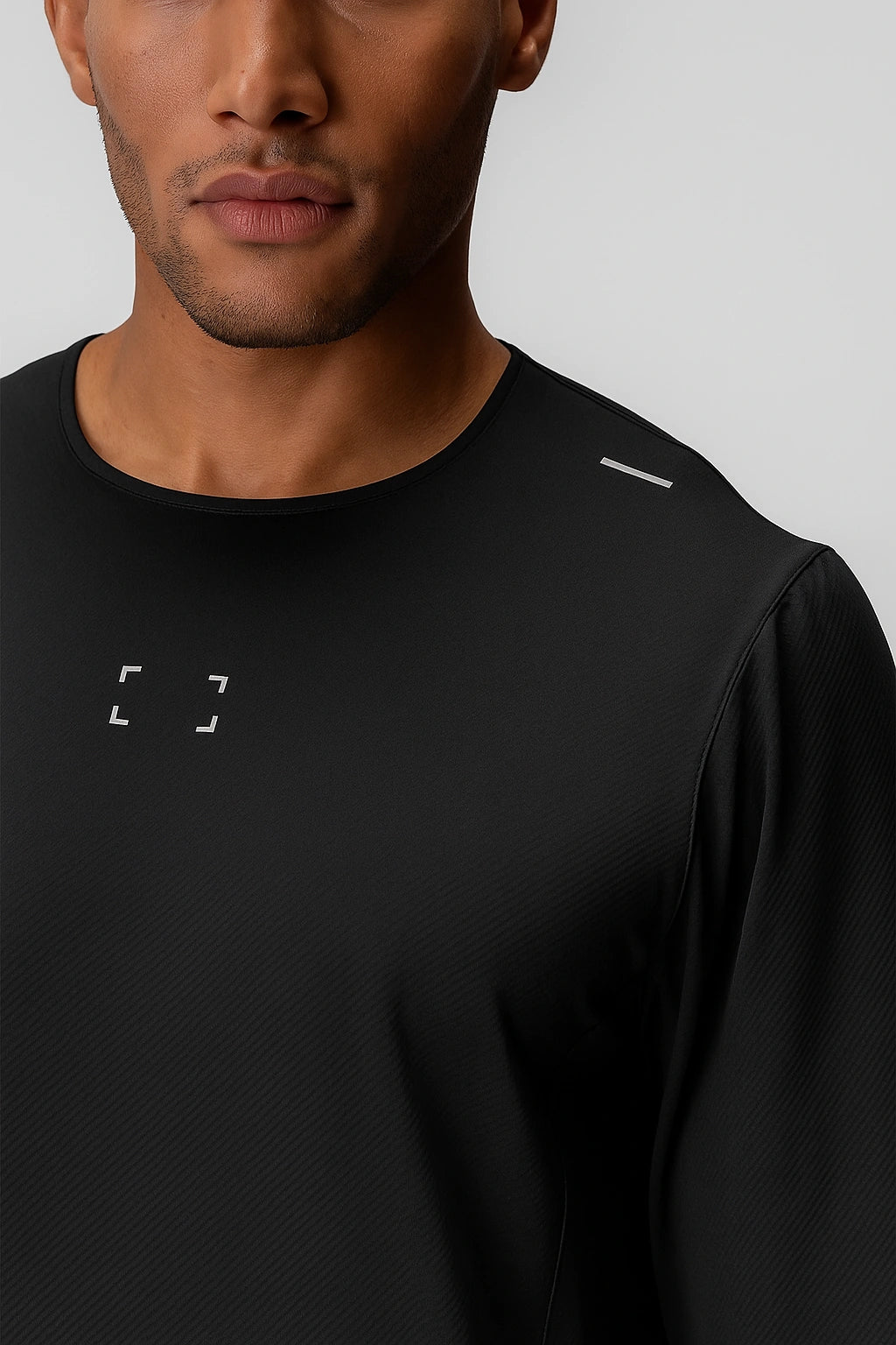 Camisa Esportiva Masculina Fitness Manga Longa