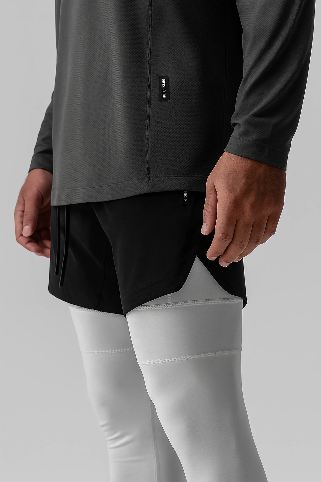Camisa Esportiva Masculina Fitness Manga Longa