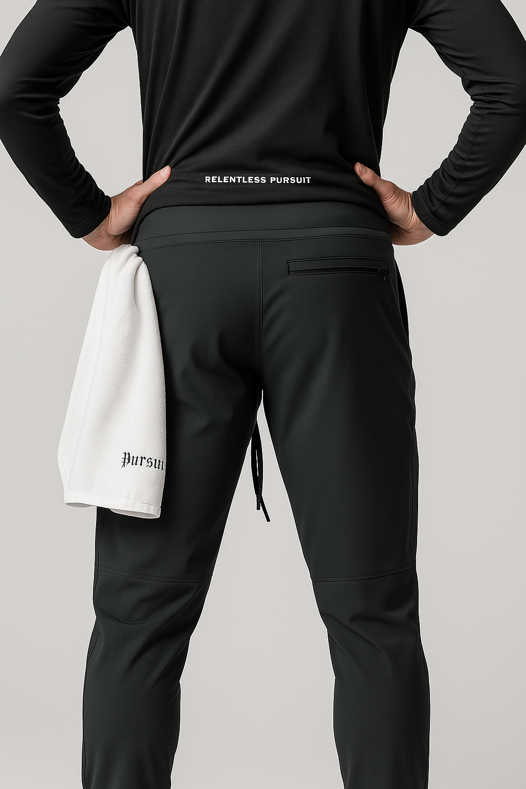 Calça Esportiva Masculina fitness Com Zíper