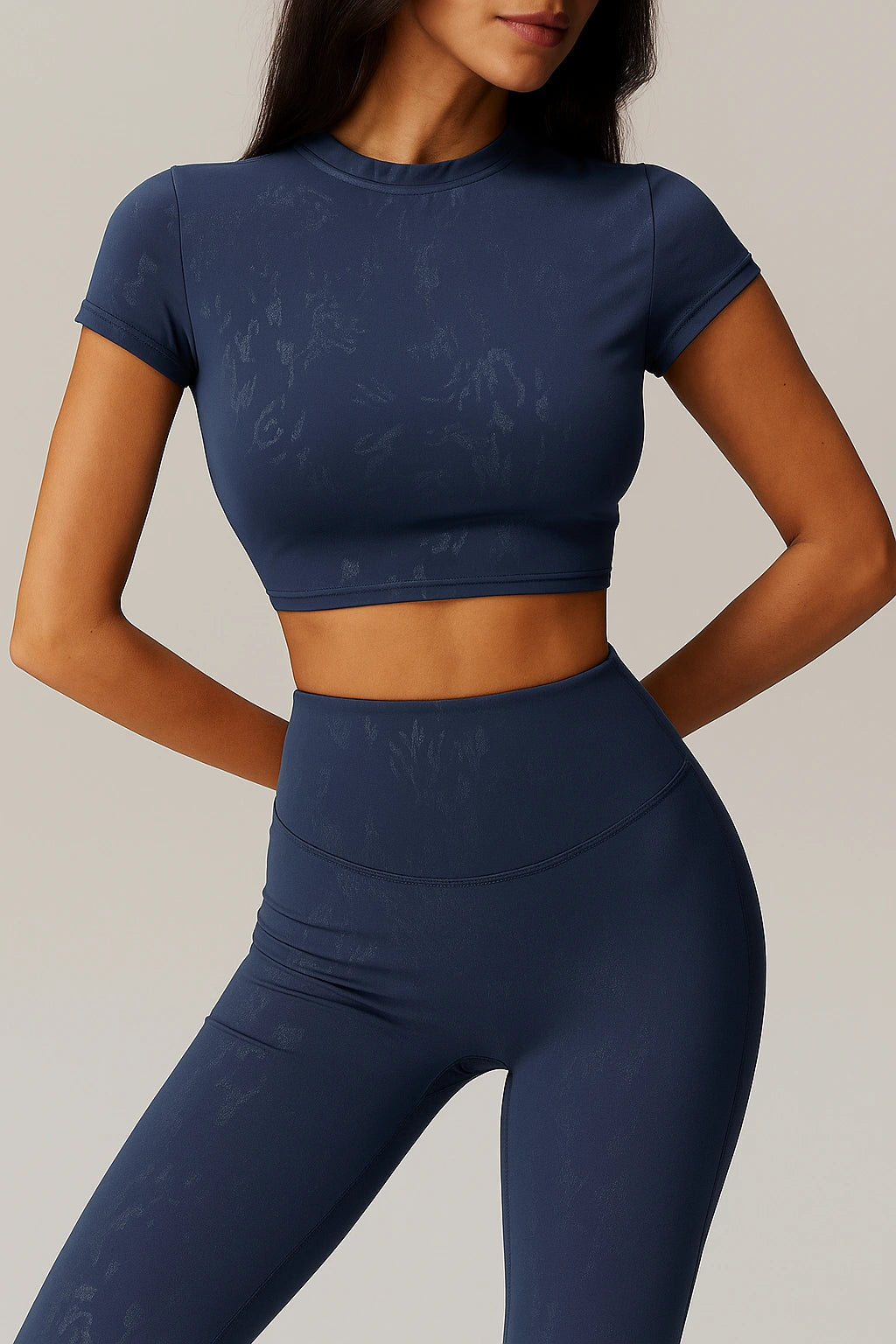 Cropped Fitness Feminino Confortável De Secagem Rápida