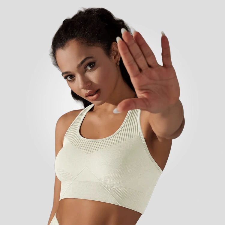 Cropped Fitness Feminino Respirável e Confortável