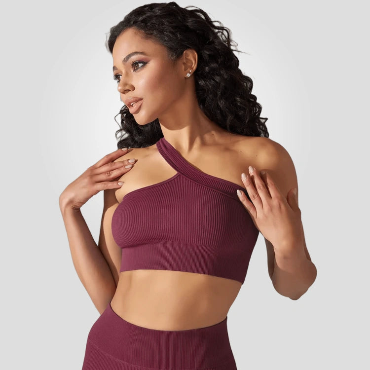 Cropped Fitness Feminino Respirável Esportivo