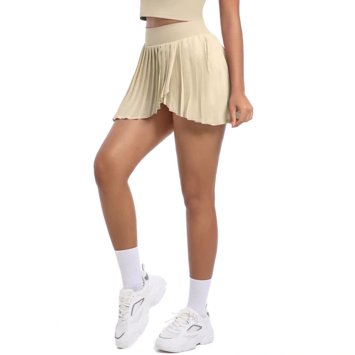 Saia Fitness Feminina Esportiva Cintura Alta