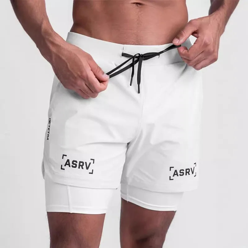 Short Esportivo Masculino 2 em 1 - ASRV