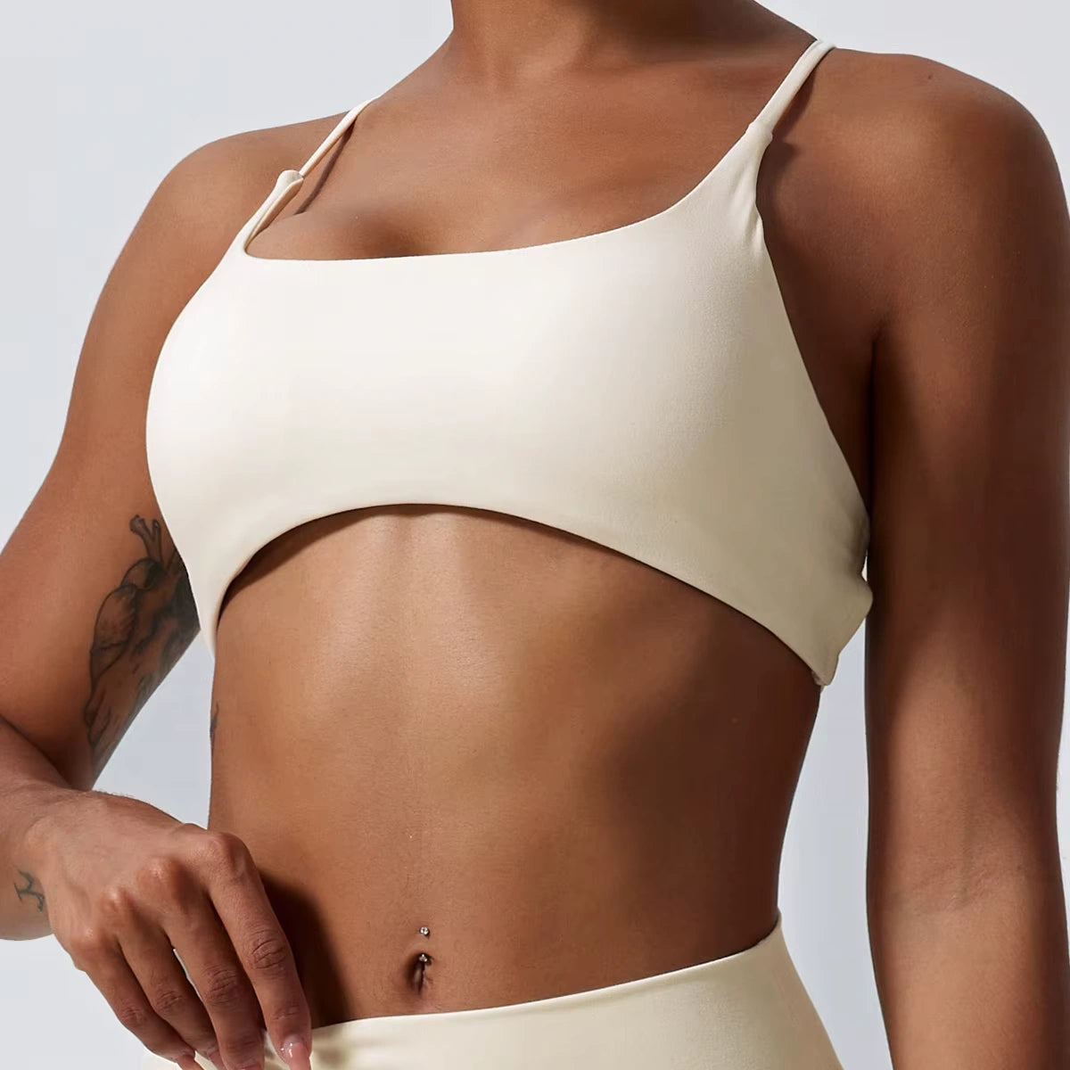 Cropped Fitness Feminino Respirável e Confortável