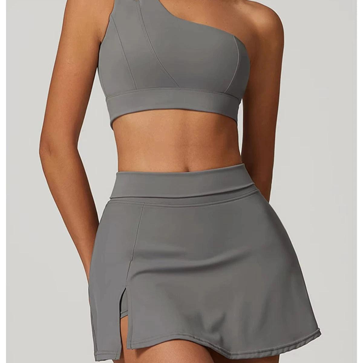 Conjunto Fitness Short + Top com Bojo