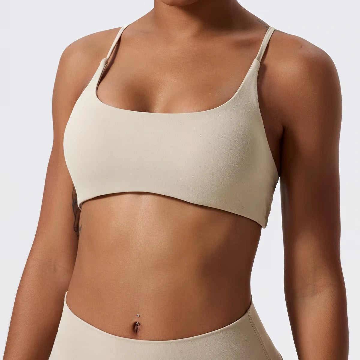 Cropped Fitness Feminino Respirável e Confortável