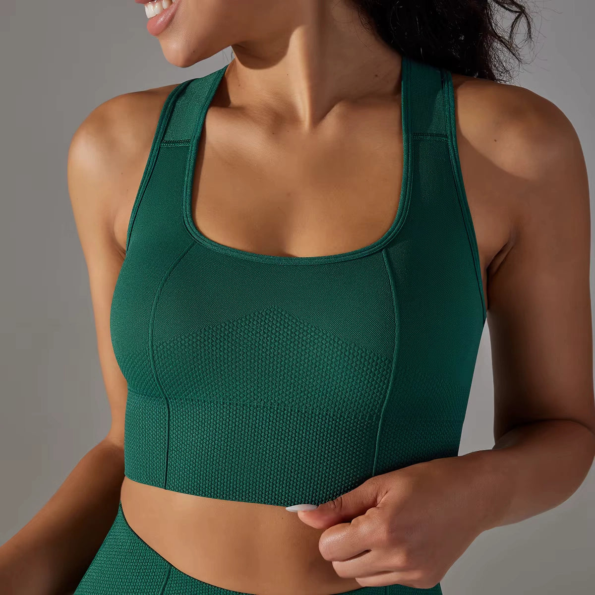 Cropped Feminino Fitness Respirável Justo Esportivo
