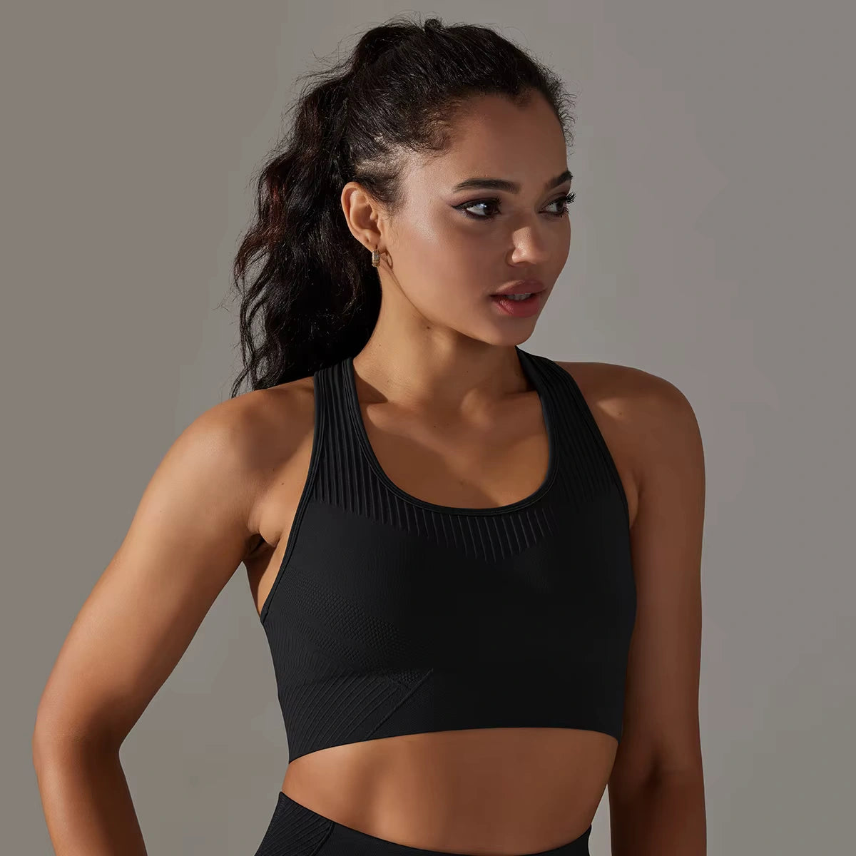 Cropped Fitness Feminino Respirável e Confortável