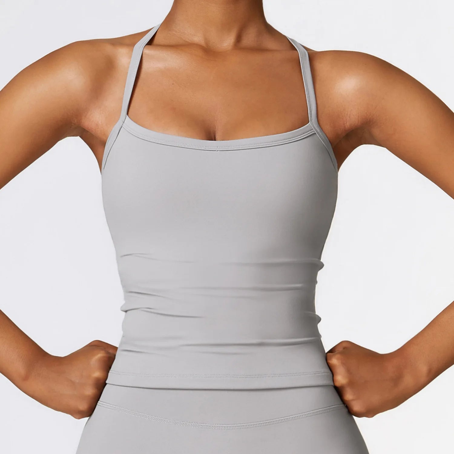 Camiseta Fitness Feminina Leve Sem Mangas e Secagem Rápida