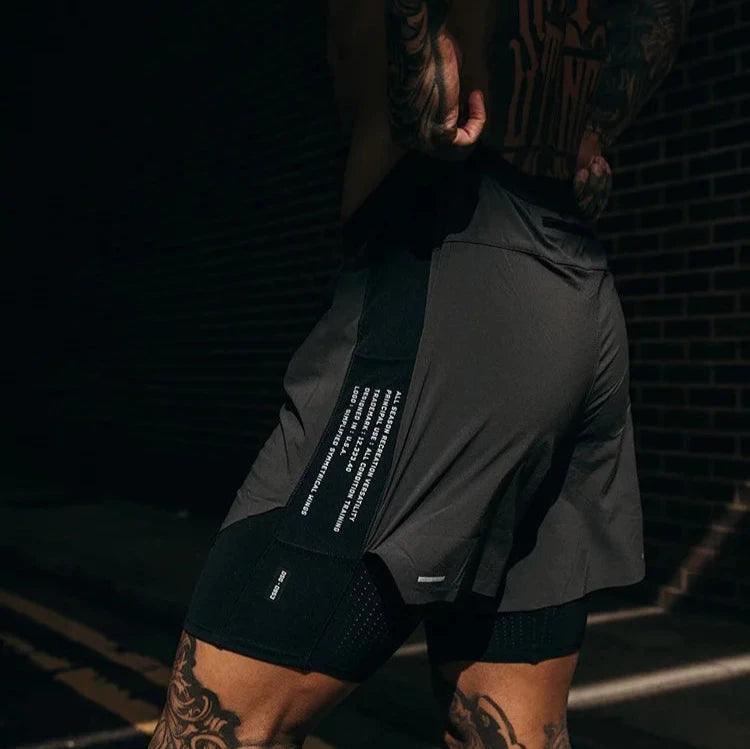 Short Premium Fitness Masculino de Academia Respirável