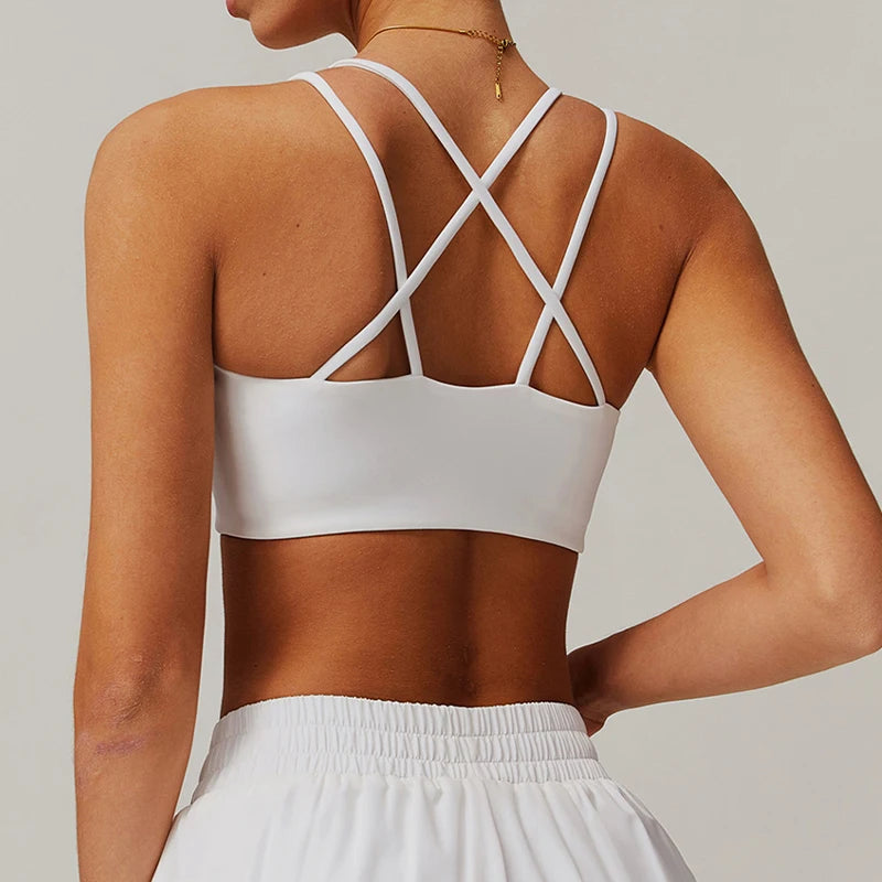 Cropped Fitness feminino Confortável e Respirável