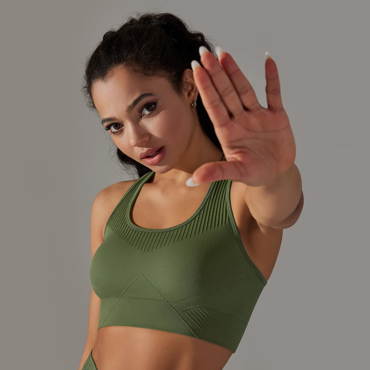 Cropped Fitness Feminino Respirável e Confortável