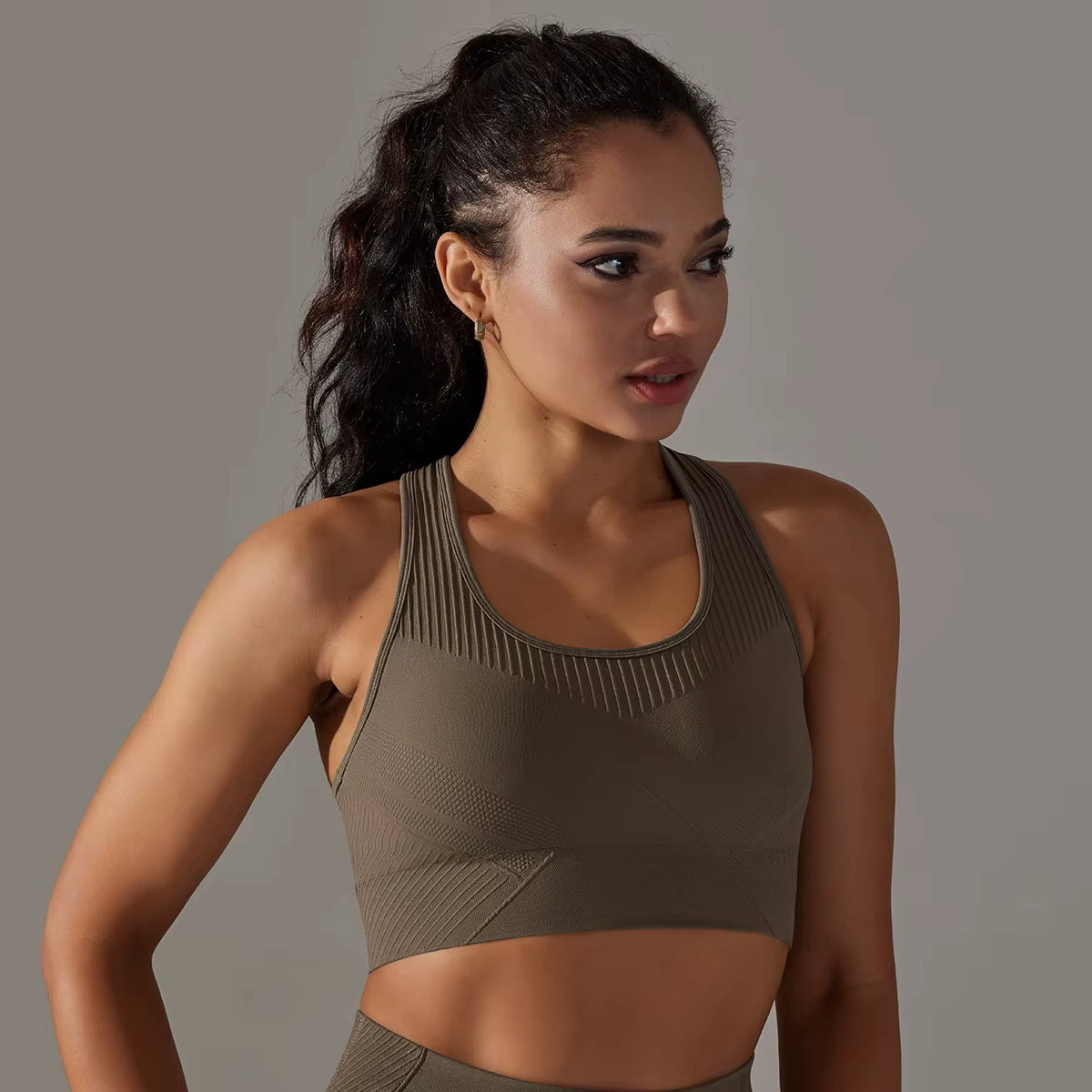 Cropped Fitness Feminino Respirável e Confortável
