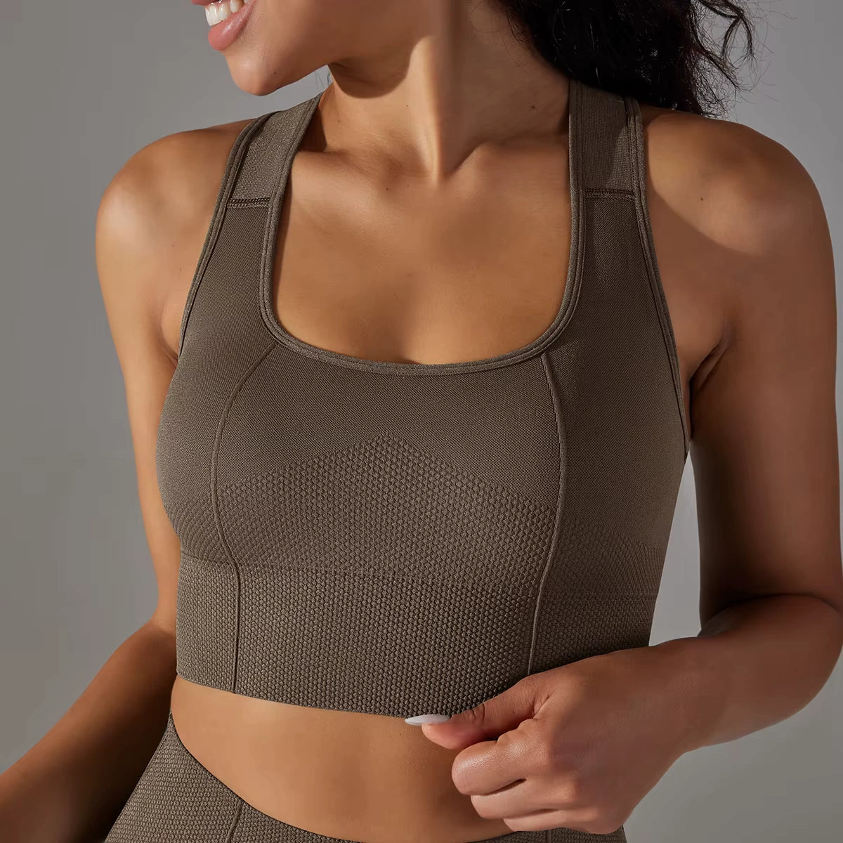 Cropped Feminino Fitness Respirável Justo Esportivo