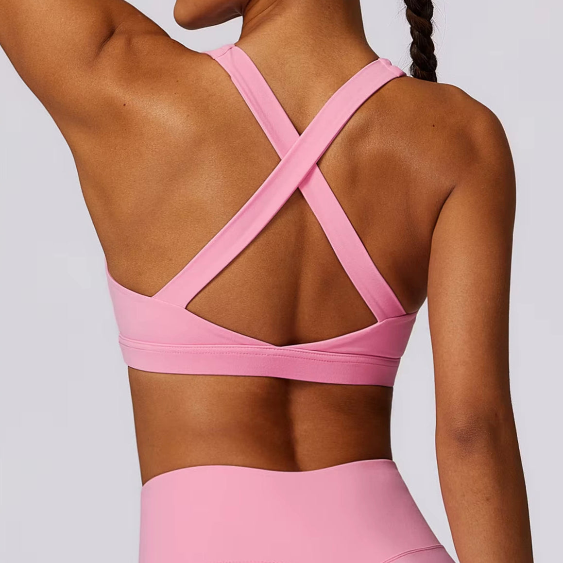 Cropped Fitness Feminino com Bojo Confortável E Anti Odor