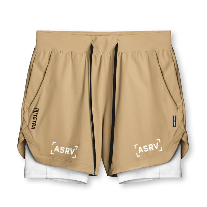 Short Esportivo Masculino 2 em 1 - ASRV
