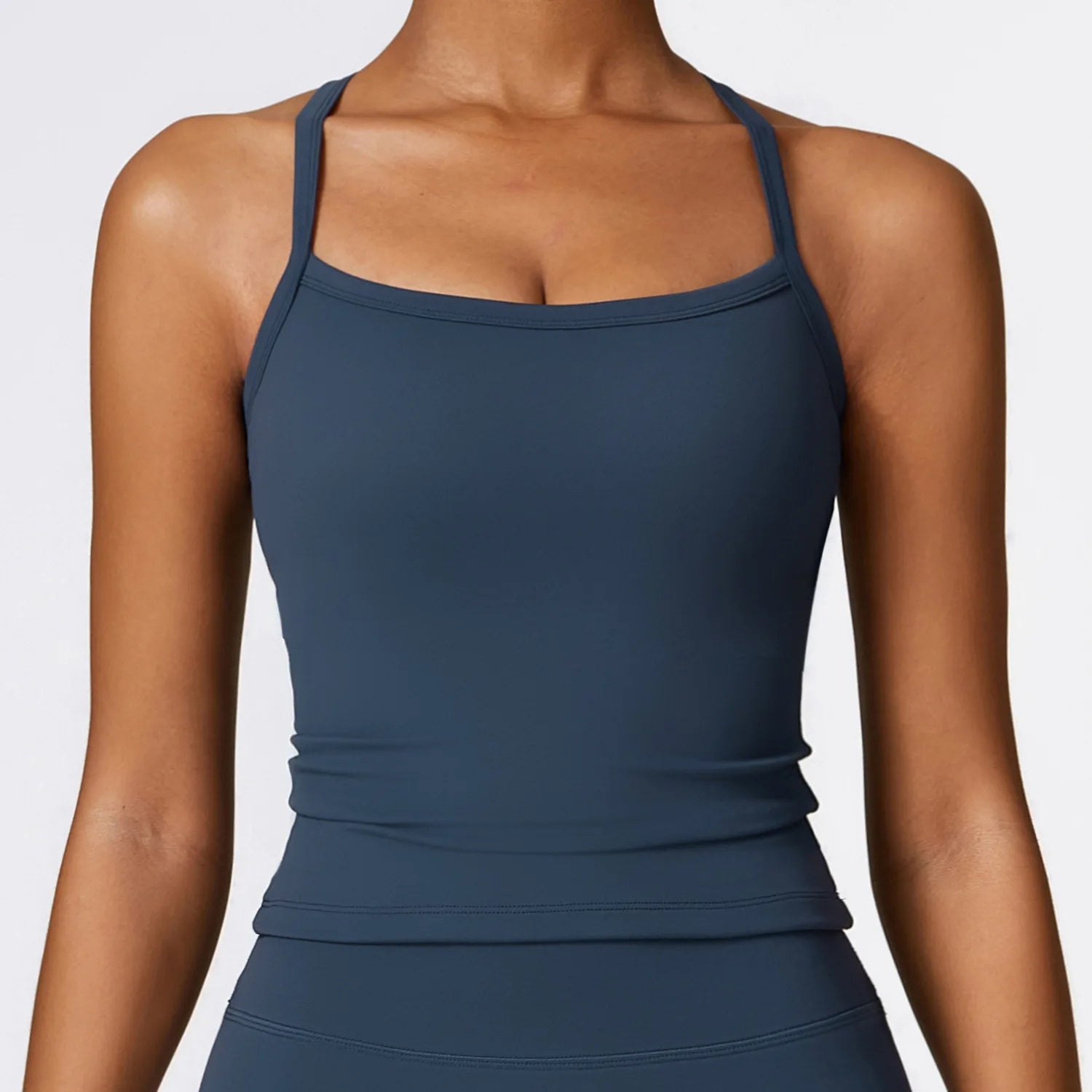 Camiseta Fitness Feminina Leve Sem Mangas e Secagem Rápida