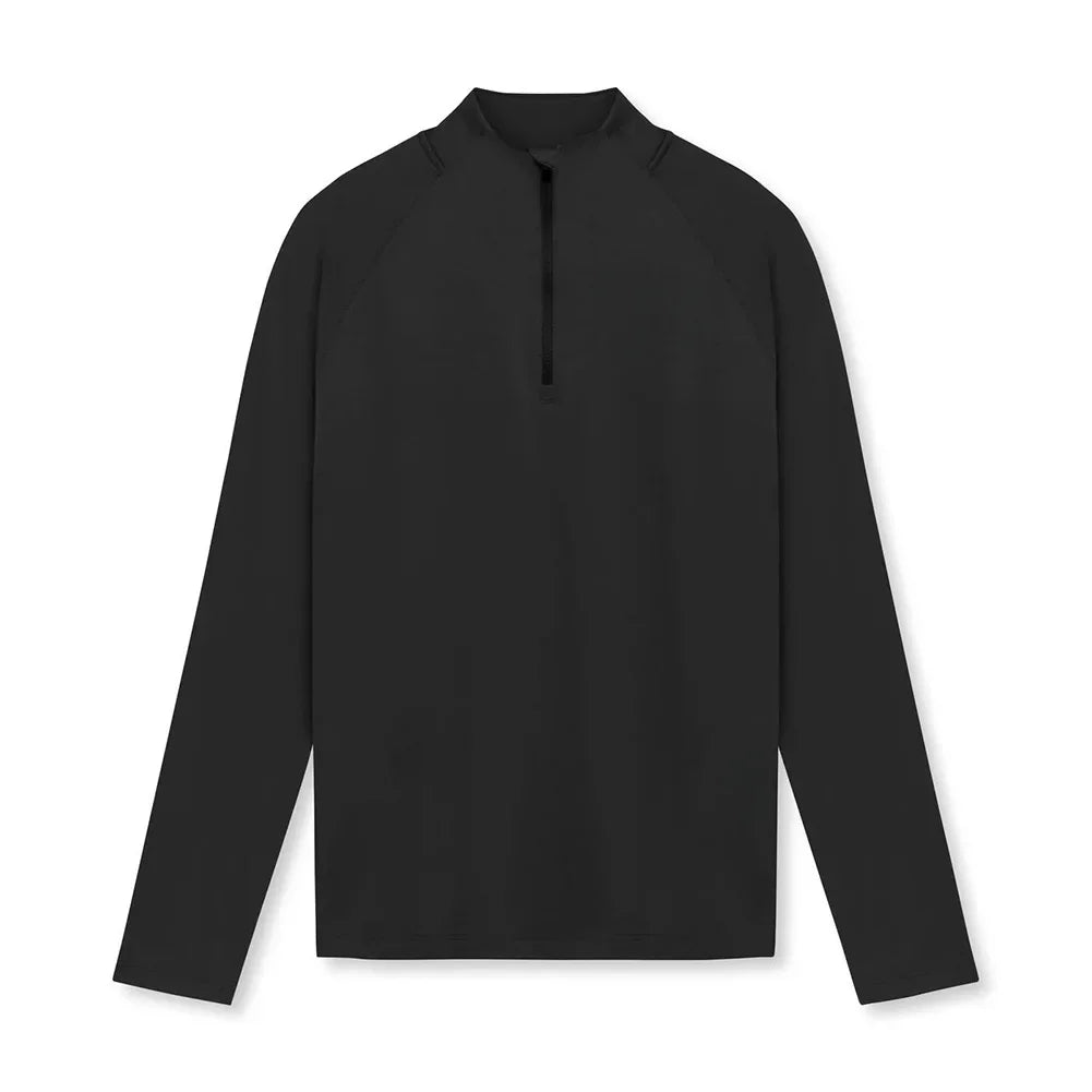 Camiseta masculina esportiva Casual, Gola alta Academia, Treino e Esportes