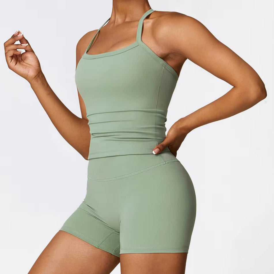Camiseta Fitness Feminina Leve Sem Mangas e Secagem Rápida
