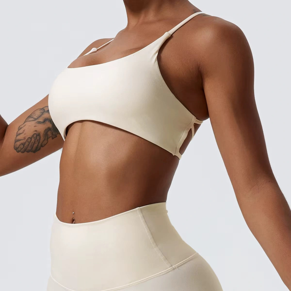 Cropped Fitness Feminino Respirável e Confortável