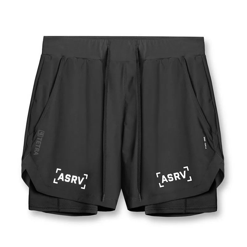 Short Esportivo Masculino 2 em 1 - ASRV