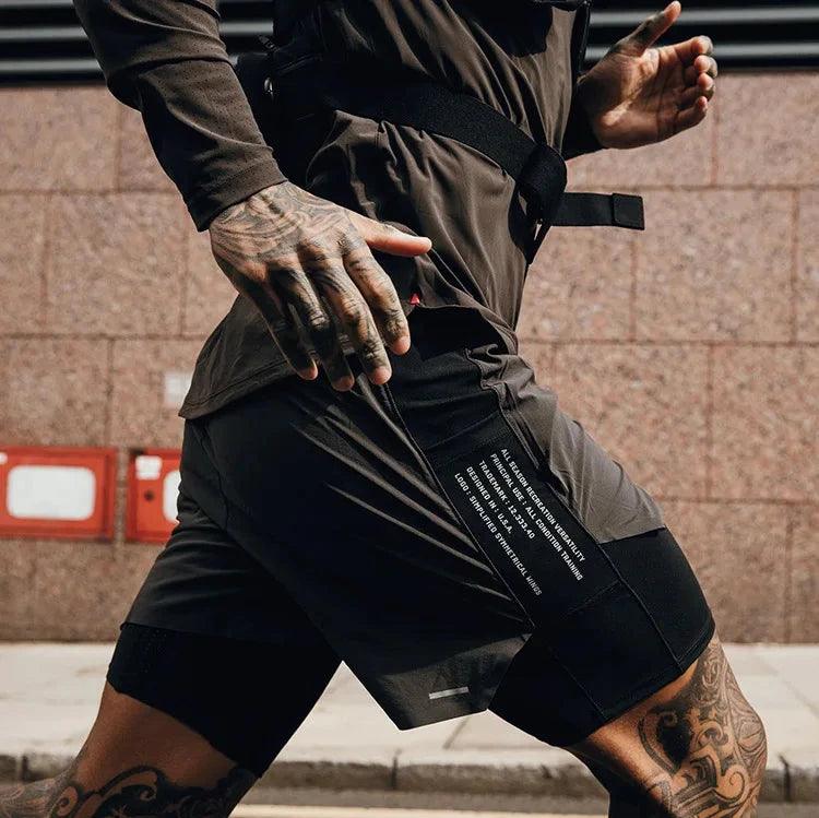 Short Premium Fitness Masculino de Academia Respirável