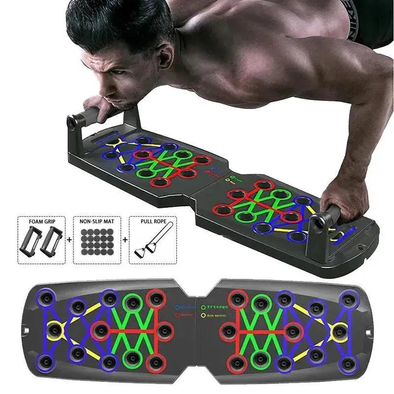 Prancha Portátil de Exercício Físico Superior - Defina seus músculos 5x mais rápido