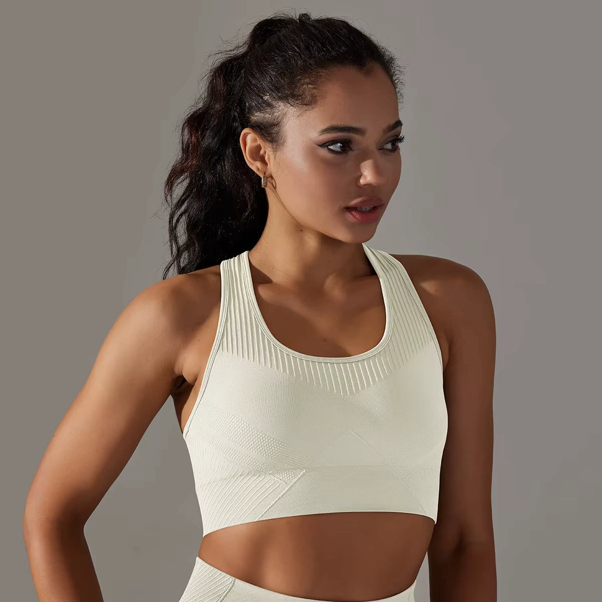 Cropped Fitness Feminino Respirável e Confortável