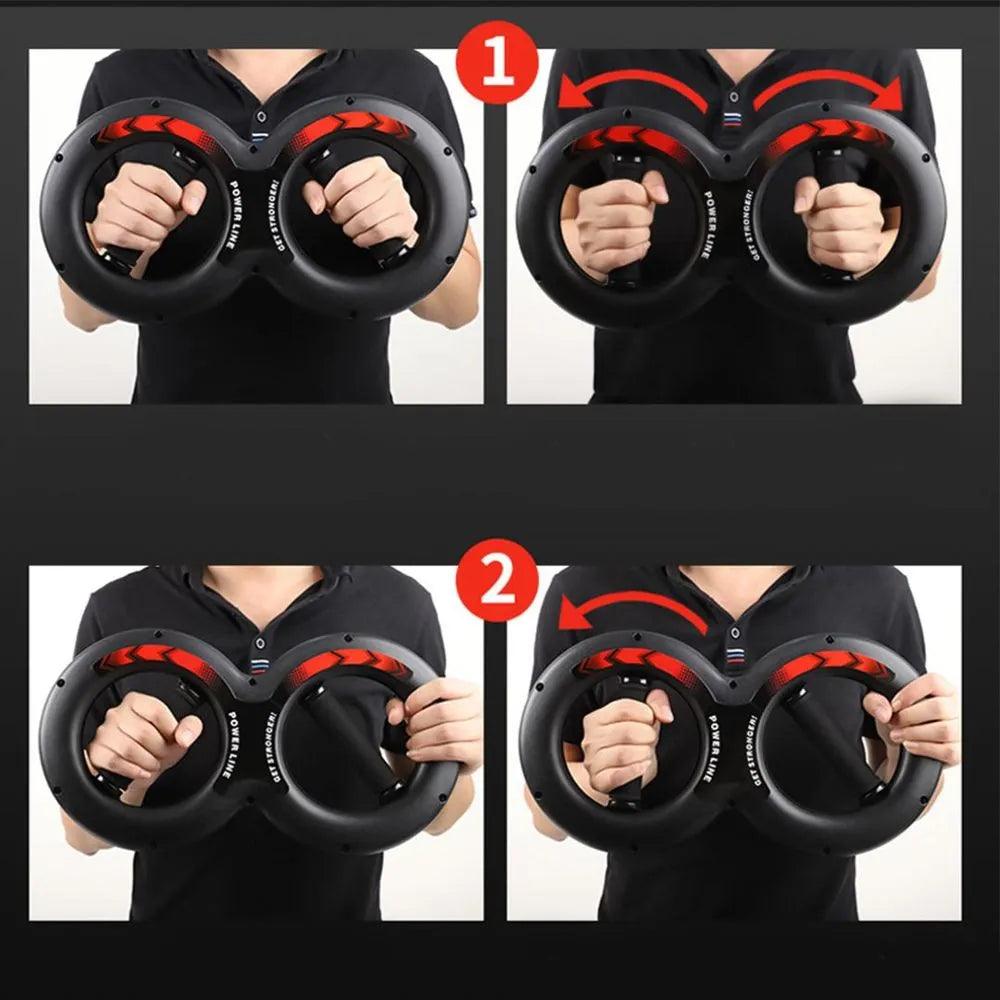 PowerGrip - Fortalecedor de Braços Giratório - Aumente sua força nos Braços
