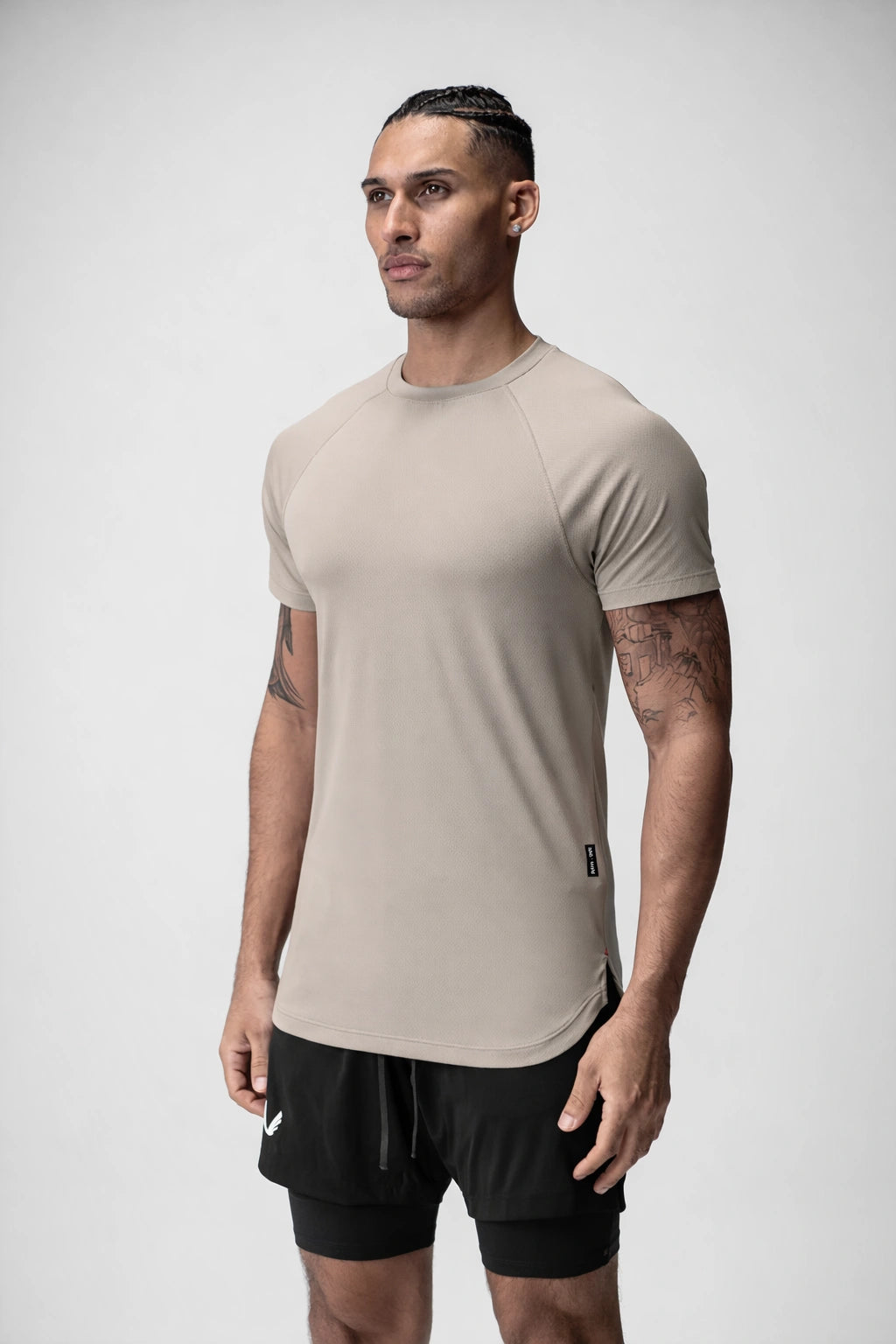 Camisa Masculina Esportiva Academia Premium Justa Minimalista