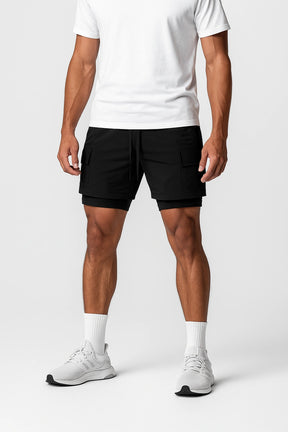 Short Esportivo de Academia com Bolso Lateral