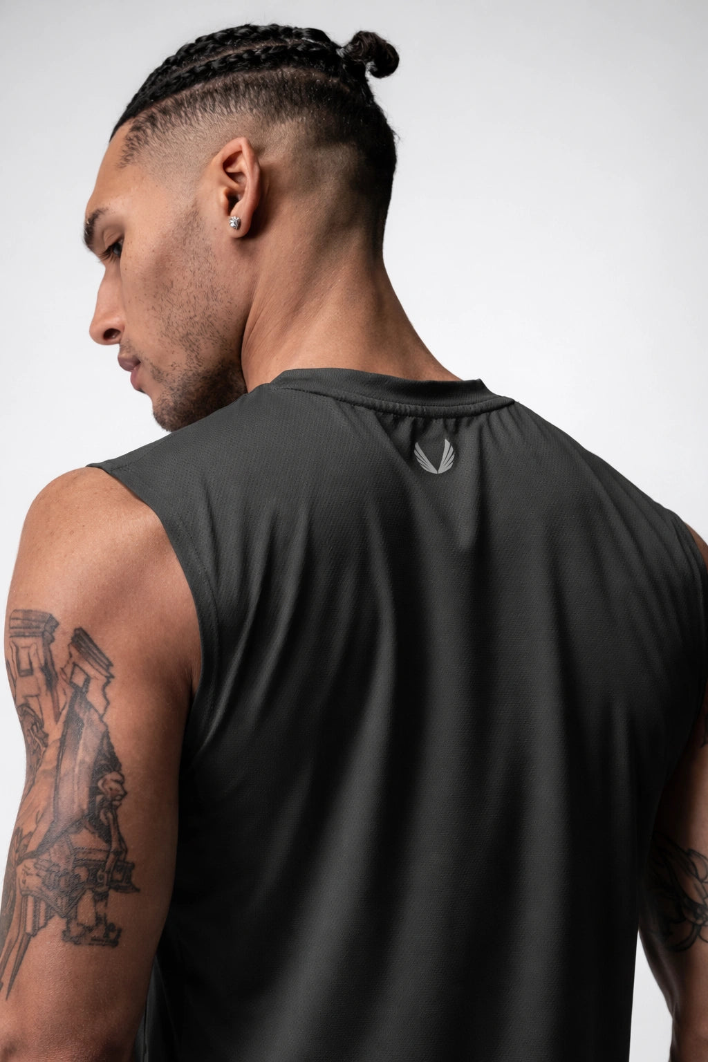 Regata Esportiva Masculina Minimalista Respirável Academia - T-Shirt Minimal II ASRV