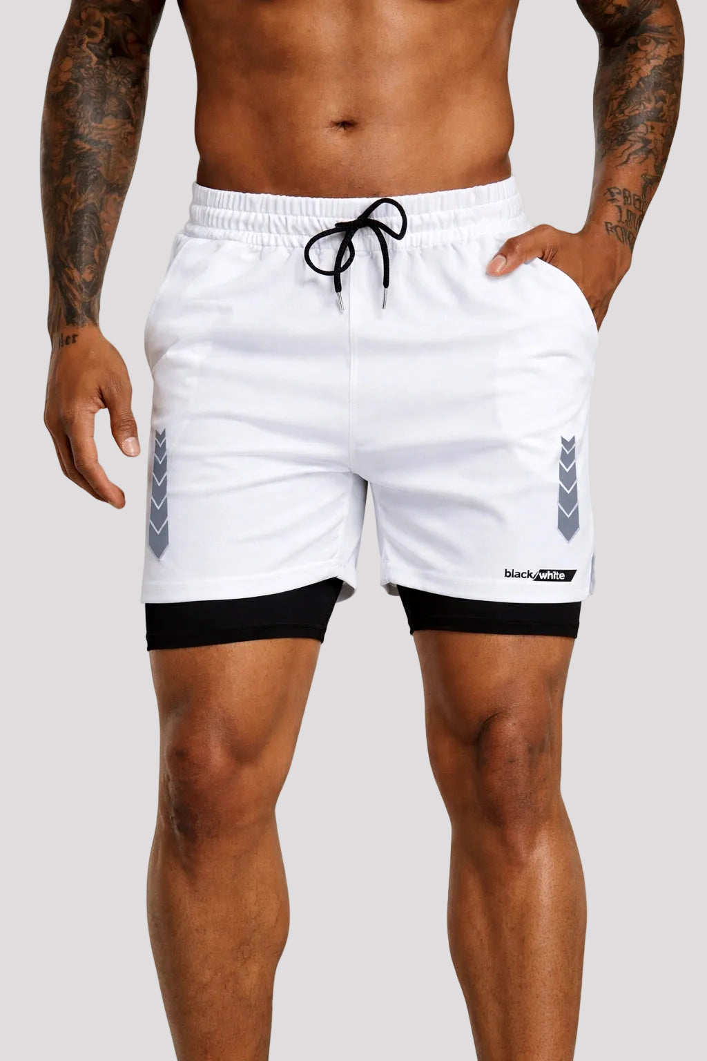 Short Esportivo de Academia Justo Masculino - Sport Dry
