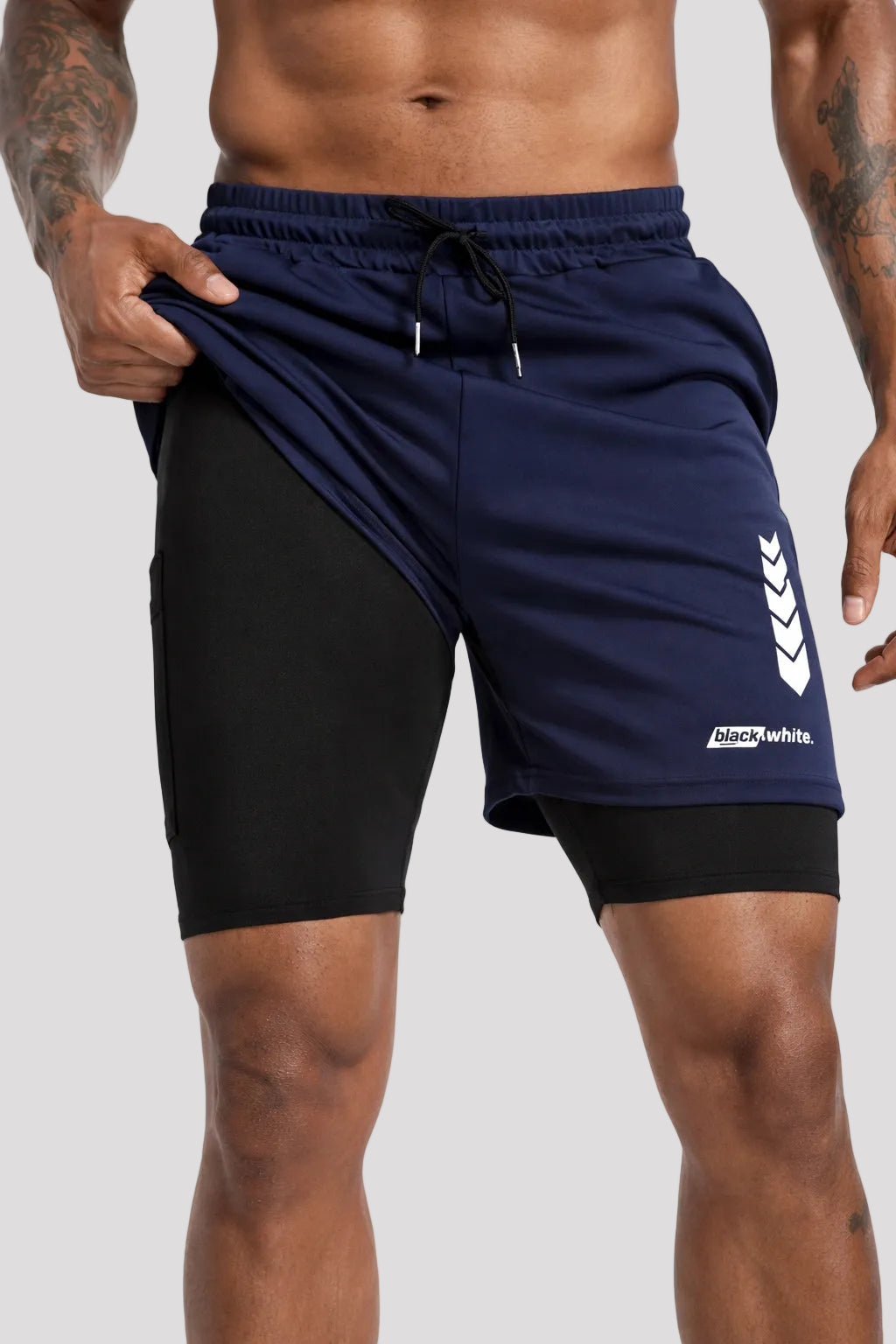 Short Esportivo de Academia Justo Masculino - Sport Dry