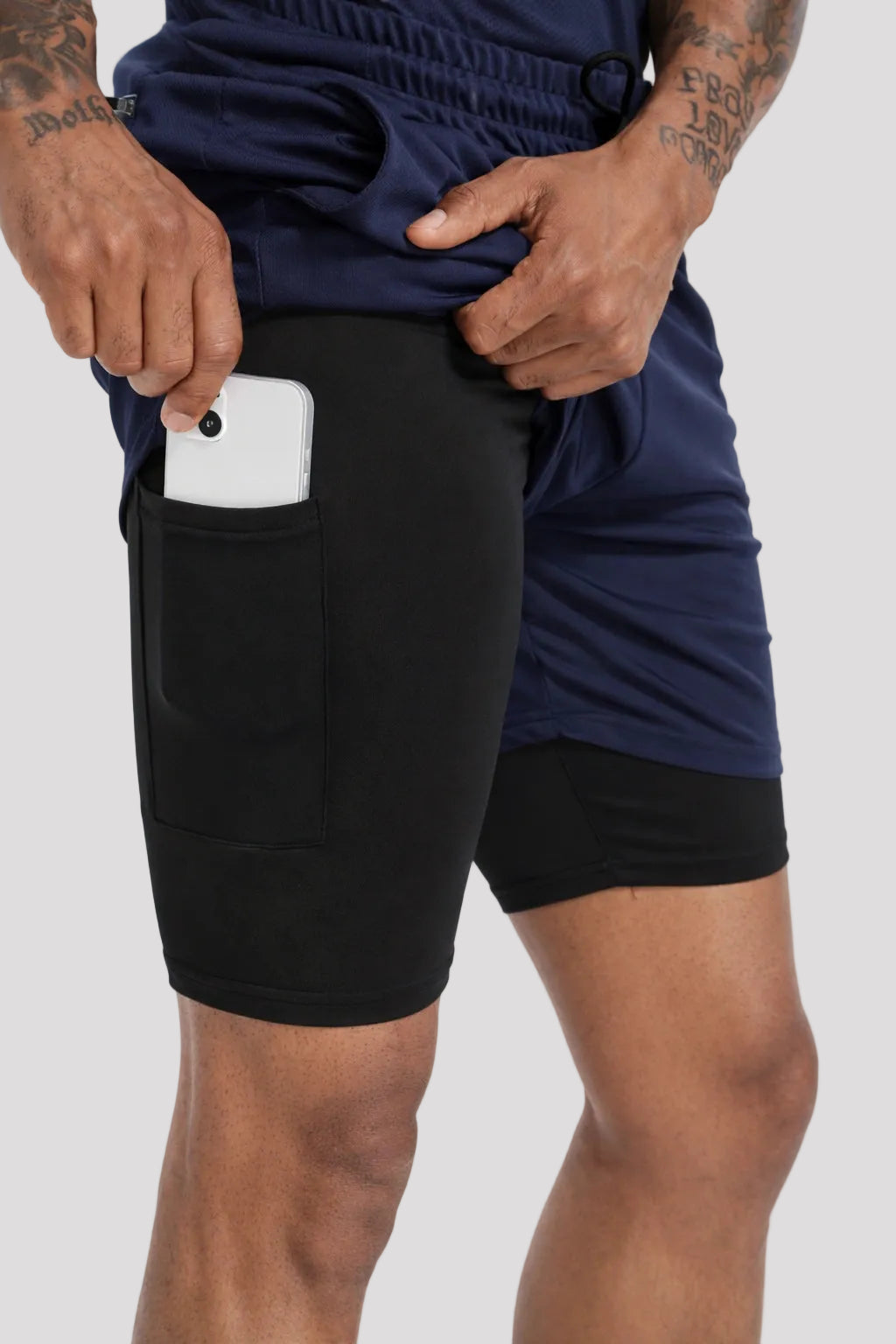 Short Esportivo de Academia Justo Masculino - Sport Dry