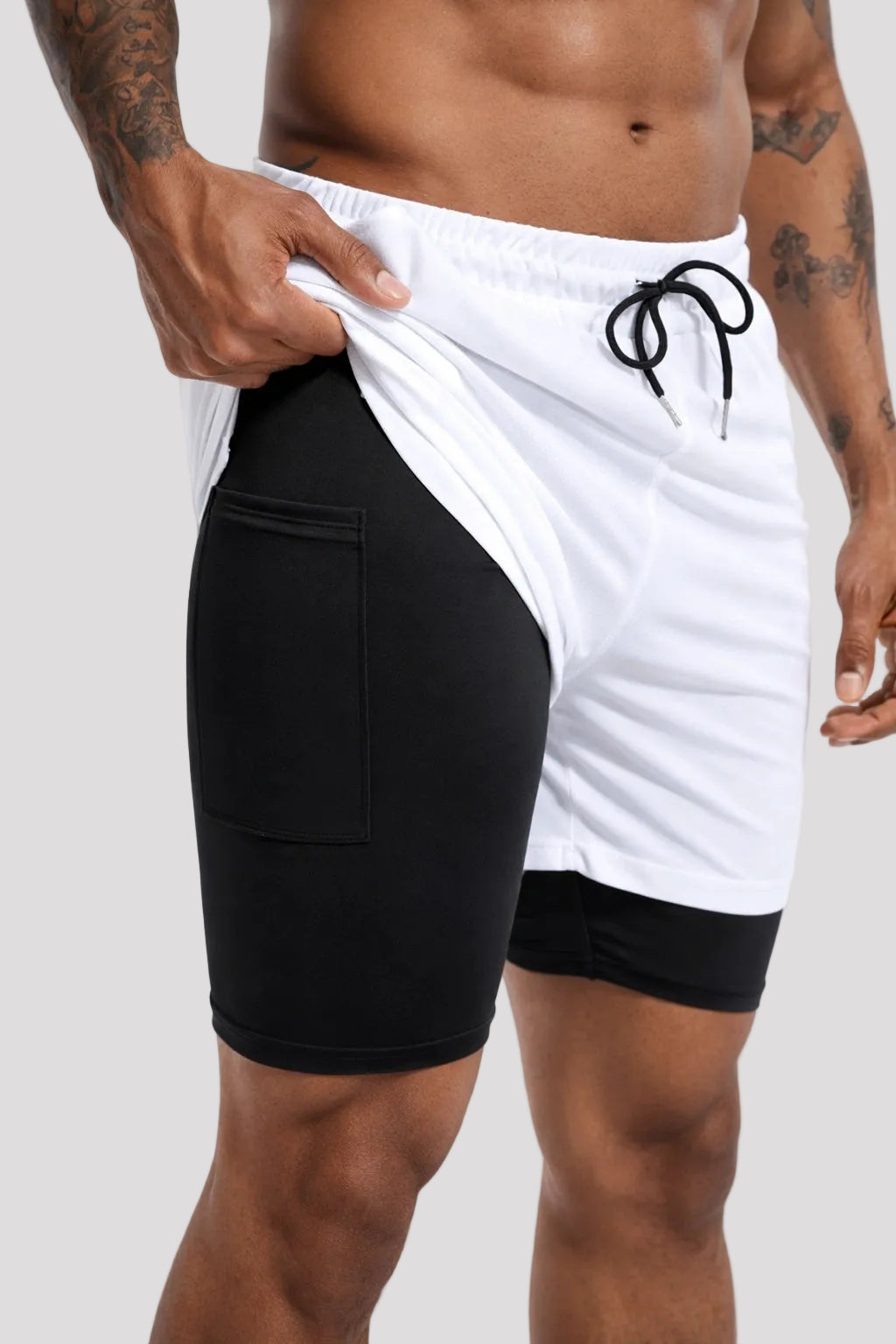 Short Esportivo de Academia Justo Masculino - Sport Dry