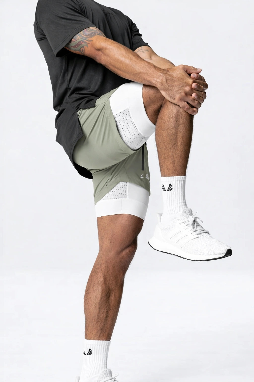 Short de Academia Esportivo  Masculino 2 em 1 - ASRV