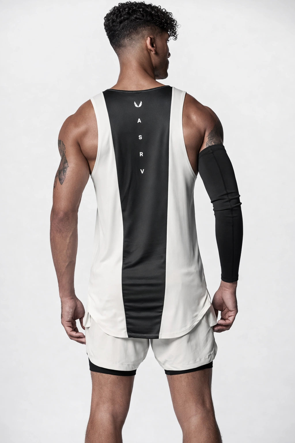 Regata Esportiva Masculina Respirável Academia - T-Shirt ASRV